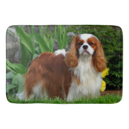 Alfombrilla De Baño Blenheim Cavalier King Charles Spaniel Perro Cacho