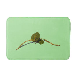 Alfombrilla De Baño Blooms De Sangre De Sangre - Mat De Baño De Lime C