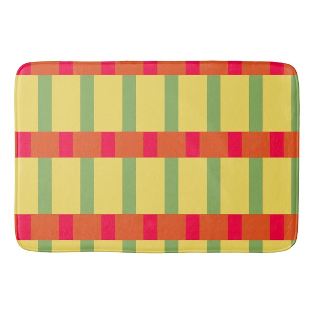 Alfombrilla De Baño Bloques de color 3 (Anverso)