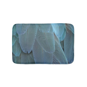 Alfombrilla De Baño Blue Feather