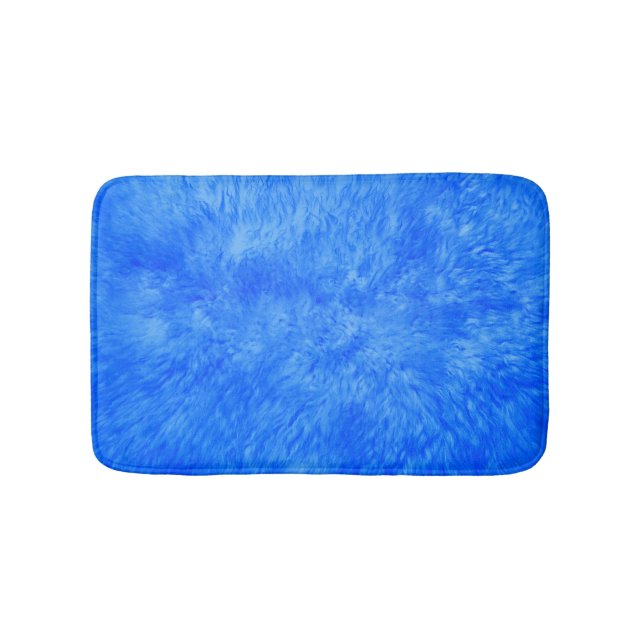 Alfombrilla De Baño Blue Fur Frenzy Bath Mat (Anverso)