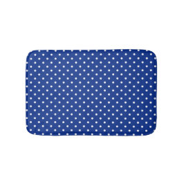 Alfombrilla De Baño Blue Polka Dots Bath Mat