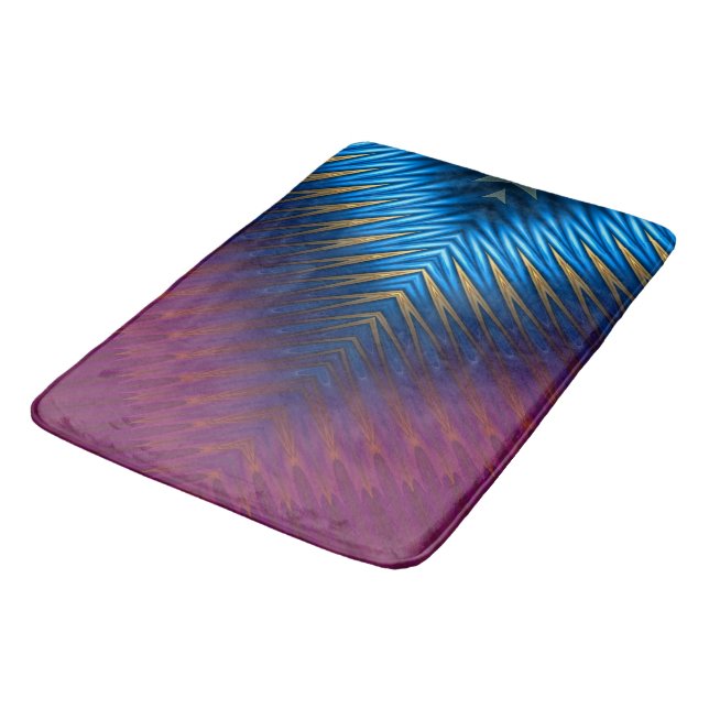 Alfombrilla De Baño Blue Ridge Gold (Angular)