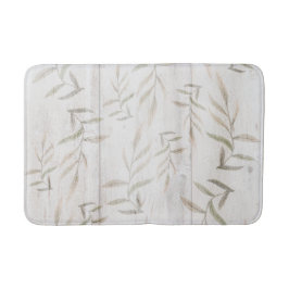 Alfombrilla De Baño Blush de Madera Blanca Botánica de Casa de Campo H