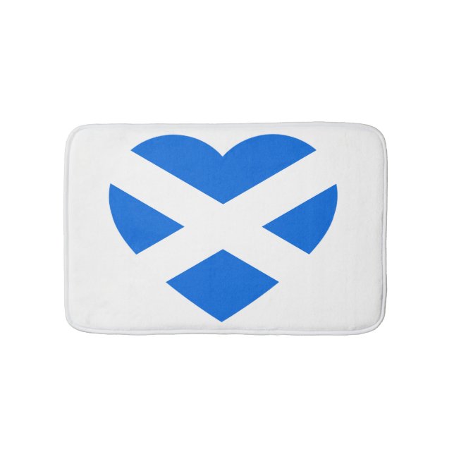 Alfombrilla De Baño Bmcnt de Scottish Heartflag (Anverso)