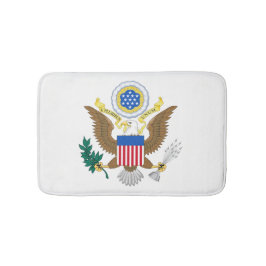 Alfombrilla De Baño Bmcnt Del Escudo De Armas De Los Estados Unidos