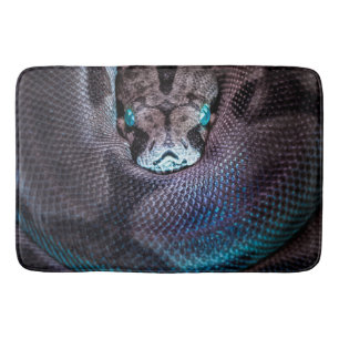 Alfombrilla De Baño Boa de serpiente anaconda python reptil piel de se