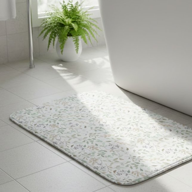 Alfombrilla De Baño Boho Flor Silvestre  (Subido por el creador)