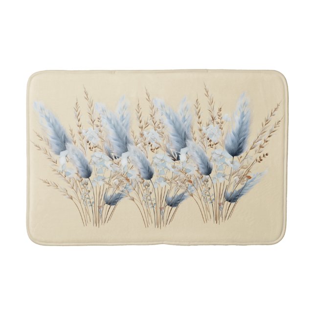 Alfombrilla De Baño Boho Grass (Anverso)