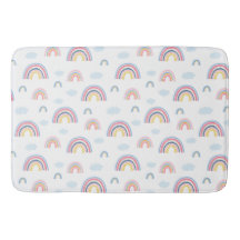 Boho Rainbows Bonito azul rosado