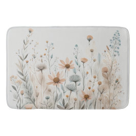 Alfombrilla De Baño Boho Wildflower
