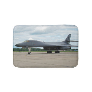 Alfombrilla De Baño Bombardero B-1B de cáncer en tierra
