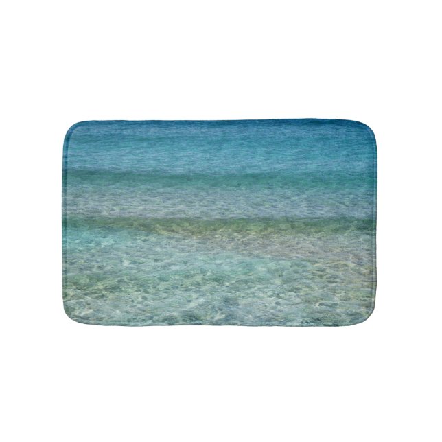 Alfombrilla De Baño Bonita playa de arena (Anverso)