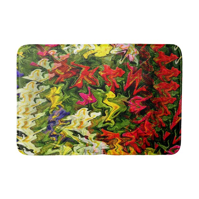 Alfombrilla De Baño Bonito Jardín......... (Anverso)