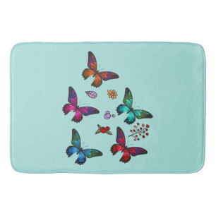 Alfombrilla De Baño Bonito Little Butterflies