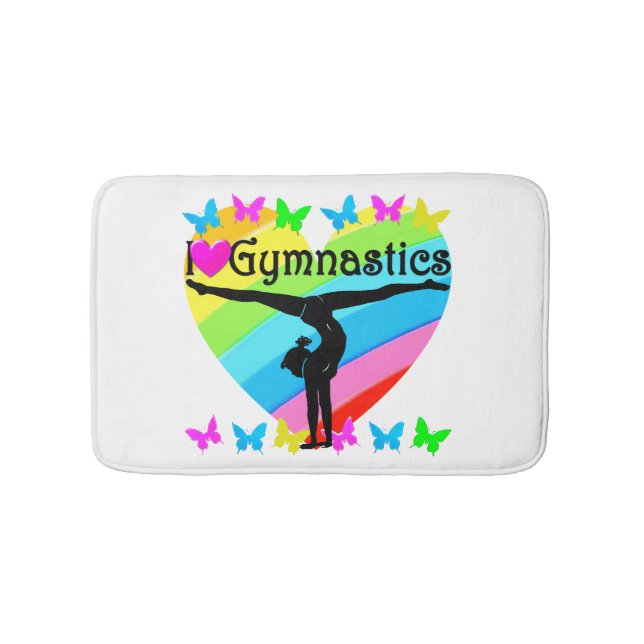 ALFOMBRILLA DE BAÑO BONITO ME ENCANTA EL DISEÑO DE GIMNASTICS RAINBOW (Anverso)