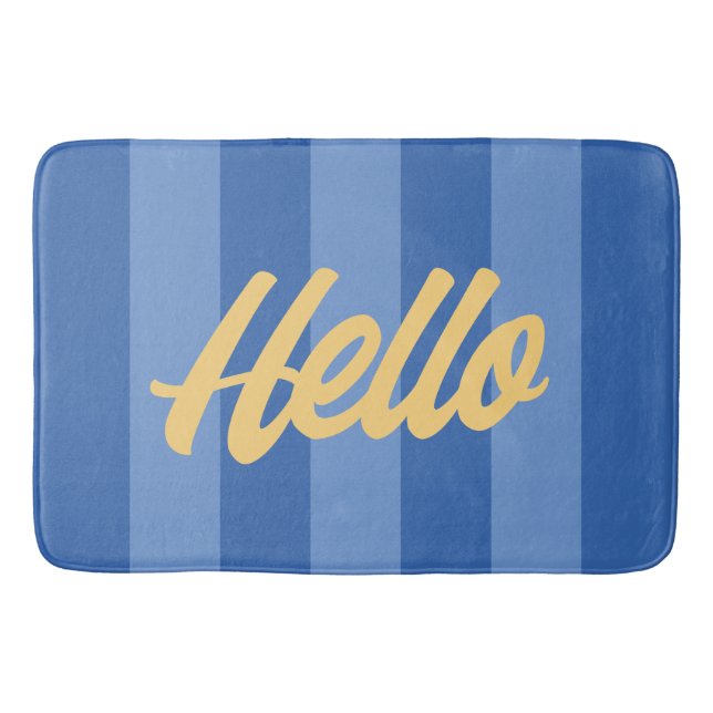 Alfombrilla De Baño Bonito y piscina (Anverso)