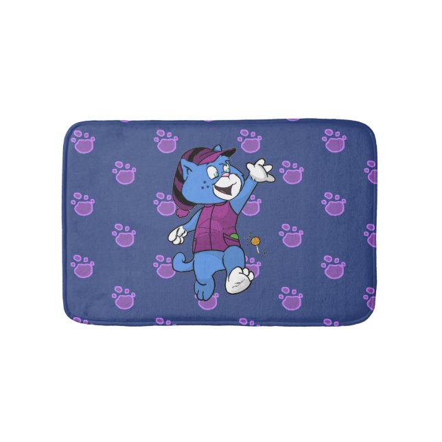 Alfombrilla De Baño Boomi Cats (Anverso)