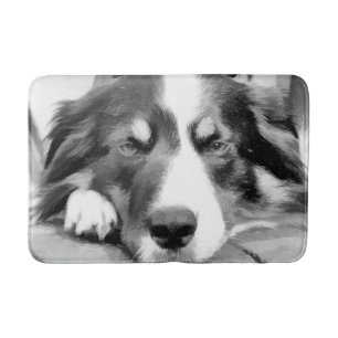 ALFOMBRILLA DE BAÑO BORDER COLLIE