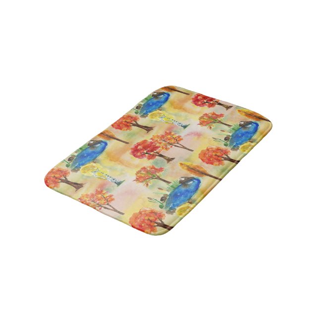 Alfombrilla De Baño Bosque acuático (Angular)