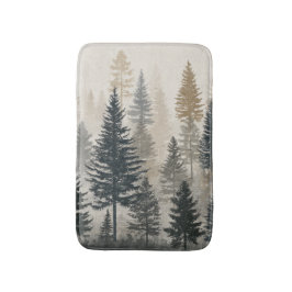 Alfombrilla De Baño Bosque de Pinos