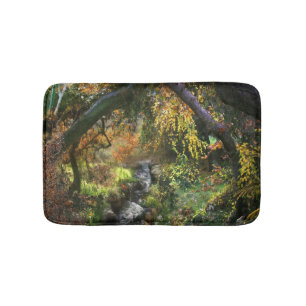 ALFOMBRILLA DE BAÑO BOSQUE PEQUEÑO RÍO MEDIO
