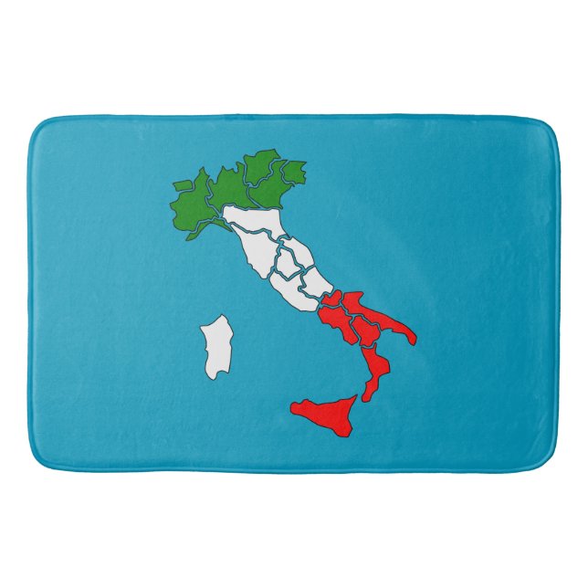 Alfombrilla De Baño Bota italiana (Anverso)