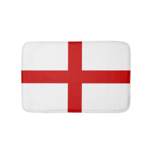 Alfombrilla De Baño Botón de la bandera de Inglaterra