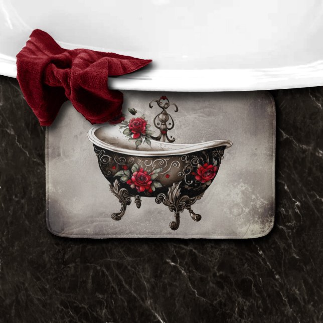 Alfombrilla De Baño Boudoir | Baño Bañera antigua de oro con bañera de (Subido por el creador)