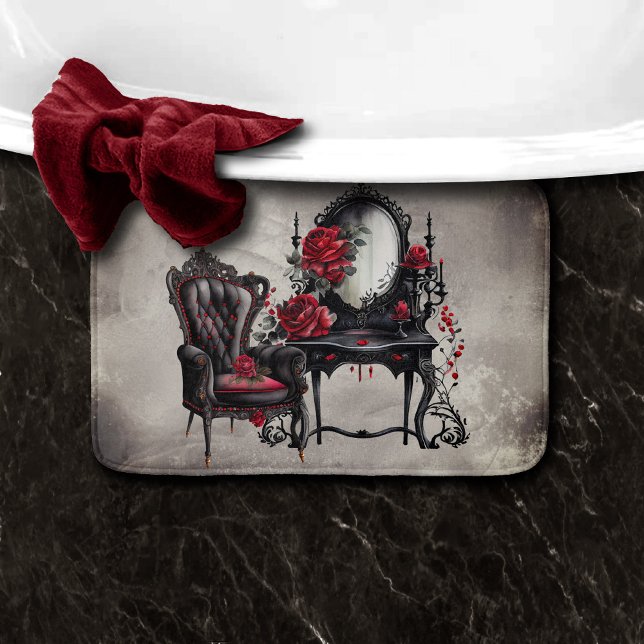 Alfombrilla De Baño Boudoir | Vanity Mirror y el presidente victoriano (Subido por el creador)