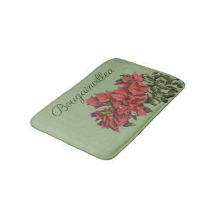 Alfombrilla De Baño Bougainvillea Bath Mat
