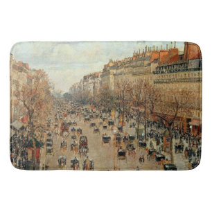 Alfombrilla De Baño Boulevard Montmartre-Eremitage Camille Pissarro