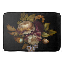 Bouquet floral oscuro del viejo mundo