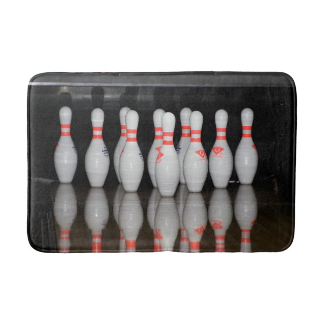 Alfombrilla De Baño Bowling Bath Mat (Anverso)