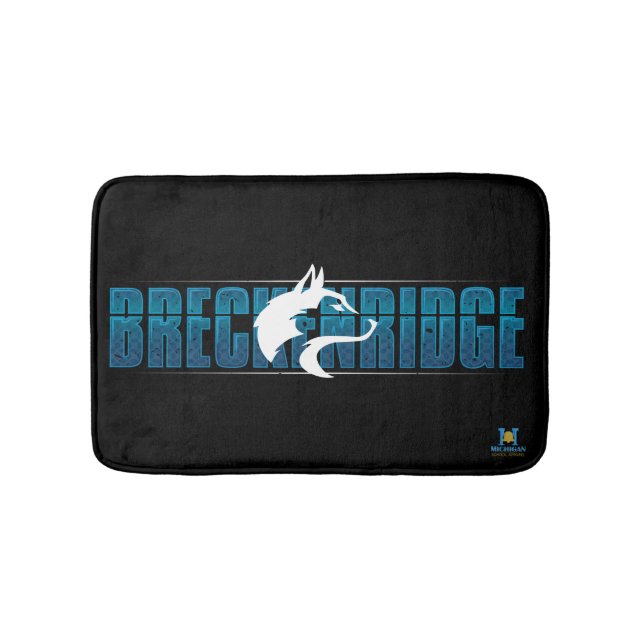 Alfombrilla De Baño Breckenridge Huskies #7 Mat (Anverso)