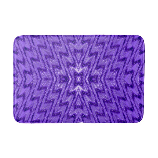Alfombrilla De Baño Brillando en morado... (Anverso)
