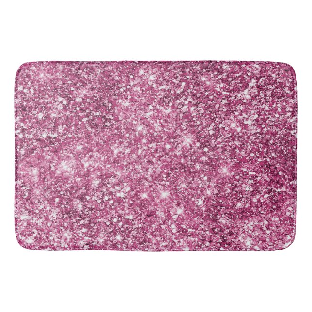 Alfombrilla De Baño Brillo Glitz Glitter Glam Destello (Anverso)