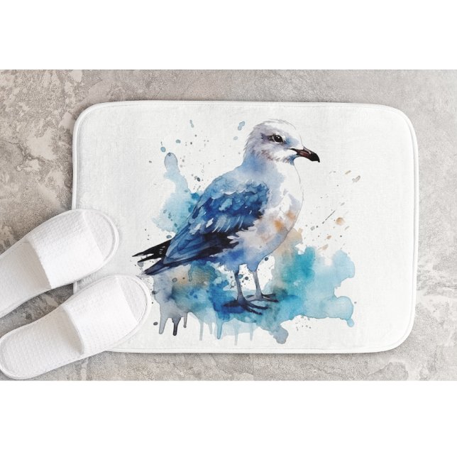 Alfombrilla De Baño Brisa oceánica: Gaviota acuática (Subido por el creador)