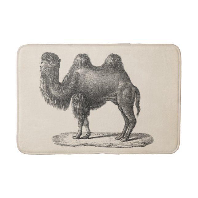 Alfombrilla De Baño Brodtmann Camel Sketch (Anverso)