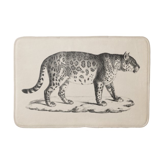 Alfombrilla De Baño Brodtmann Leopard Sketch (Anverso)