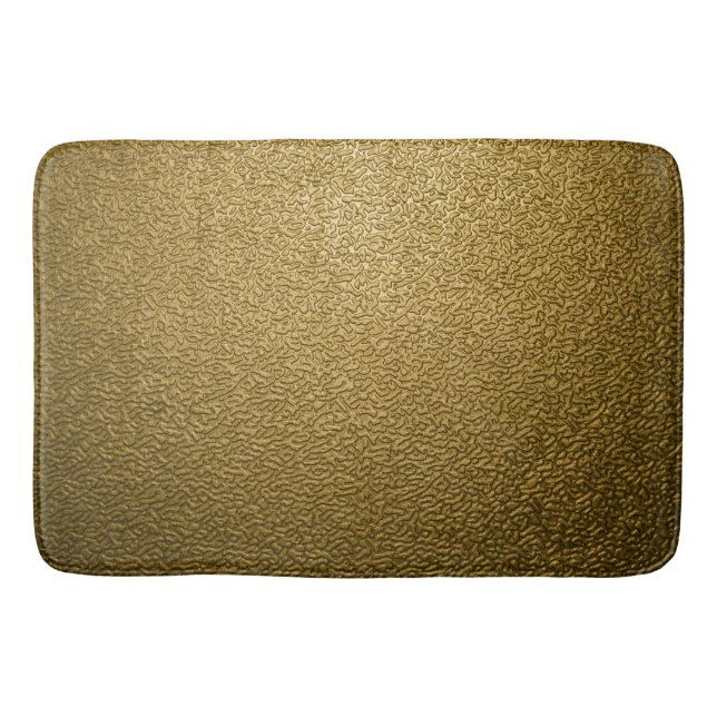 Alfombrilla De Baño Bronce texturizado (Anverso)