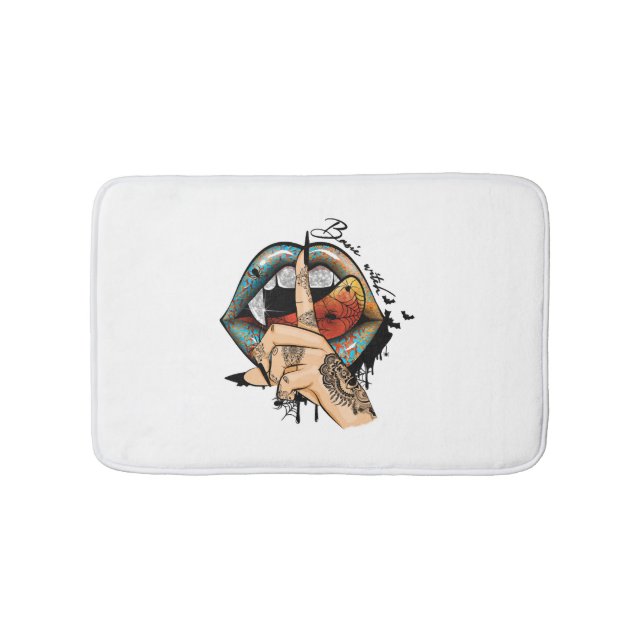 Alfombrilla De Baño Bruja básica (Anverso)