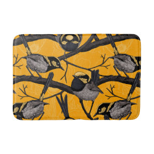Alfombrilla De Baño Brujas de hadas en amarillo