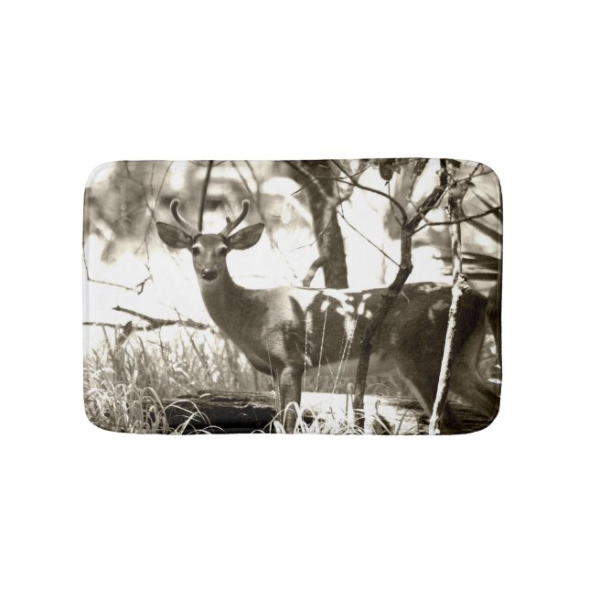 Alfombrilla De Baño Buck Deer Bath Mat (Anverso)