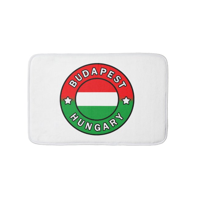 Alfombrilla De Baño Budapest Hungría (Anverso)