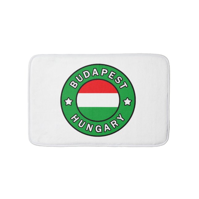 Alfombrilla De Baño Budapest Hungría (Anverso)