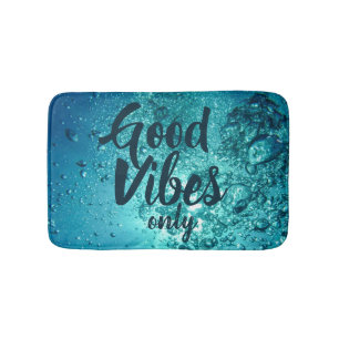Alfombrilla De Baño Buena sensación y agua azul fresca
