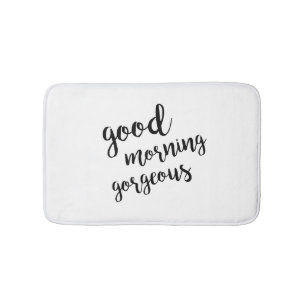 Alfombrilla De Baño Buenos días, magnífico