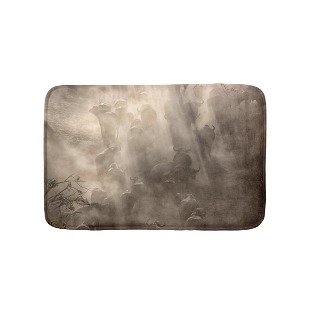 Alfombrilla De Baño Búfalo Polvo (Anverso)