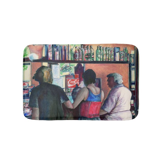 Alfombrilla De Baño Bufe de golf, Budapest (Anverso)